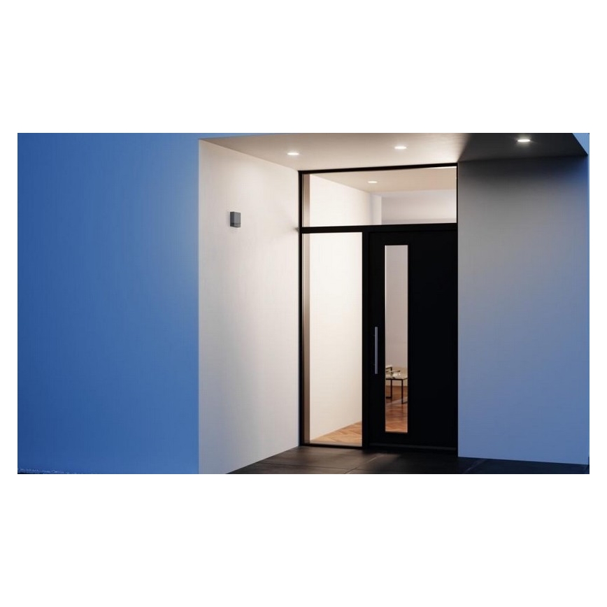 Steinel 067274 - Sensor de movimento exterior IS 180 DIGI BASIC IP54 antracite