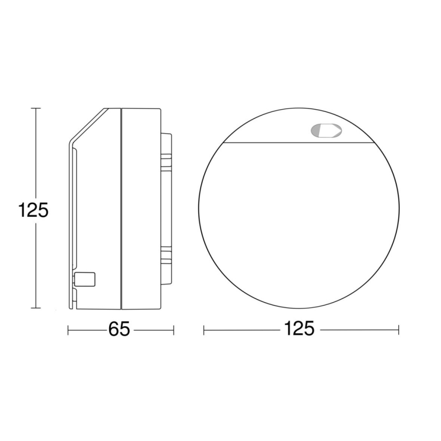 Steinel 067298 - Sensor de movimento HPD3 IP branco