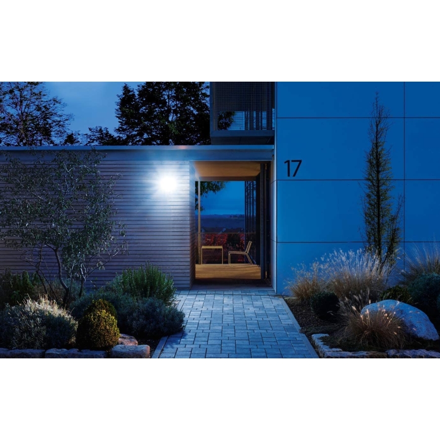 STEINEL 068066 - Projetor LED com sensor XLED PRO LED/20W/230V IP44 3000K antracite