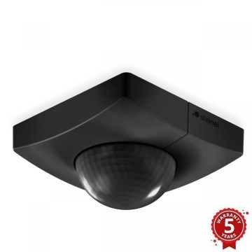 Steinel 068530 - Sensor de movimento IS 3360 40m COM1 quadrado preto