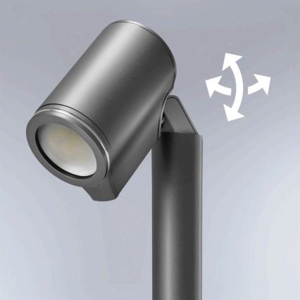 Steinel 068677 - Candeeiro exterior LED SPOT WAY 1xGU10/6,7W/230V IP44 antracite