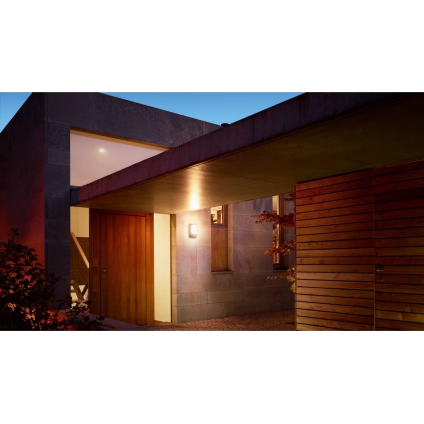 Steinel 069155 - Iluminação de parede exterior L 12 1xE27/60W/230V IP44 antracite