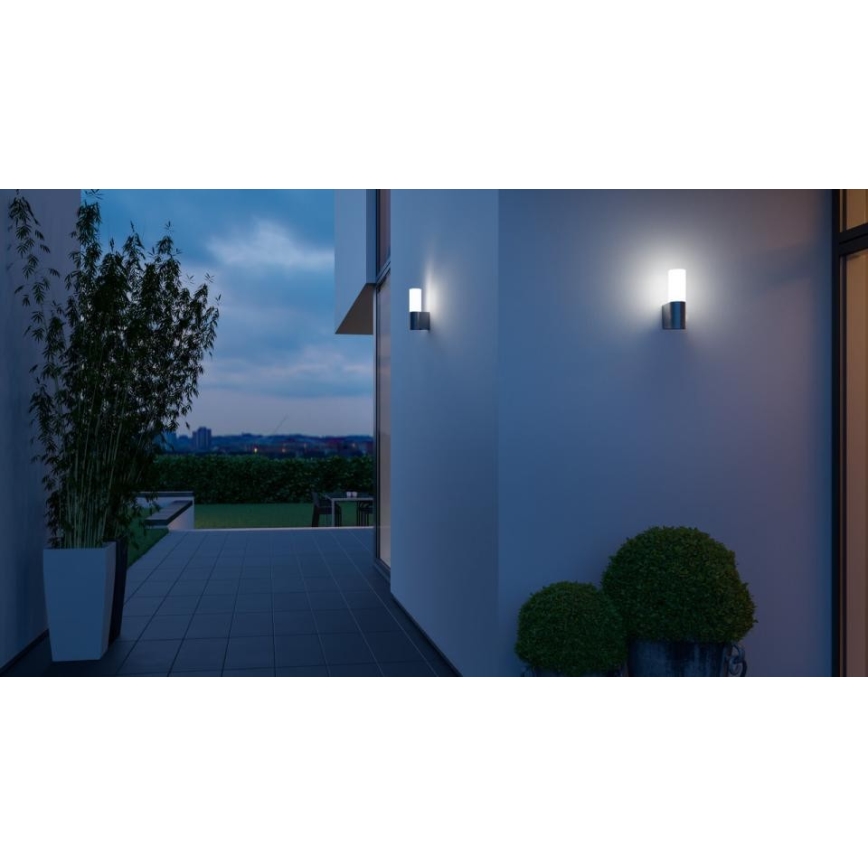 Steinel 069506- Iluminação de parede exterior LED L 605 LED/11,3W/230V IP44 antracite