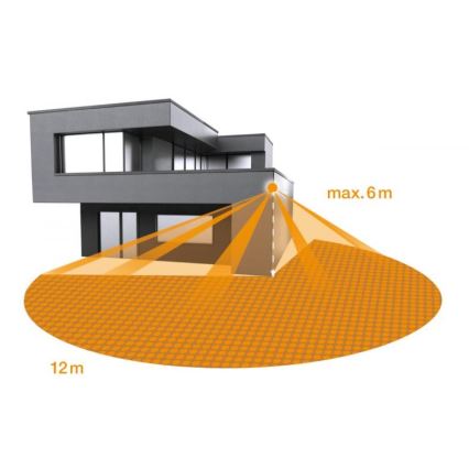 Steinel 069551 - Holofote LED com sensor XLED PRO ONE Plus S LED/33,8W/230V IP44 3000K antracite + controlo remoto