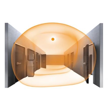 Steinel 069735- Iluminação de casa de banho LED com sensor RSPRO P2 9,5W/230V 4000K IP54
