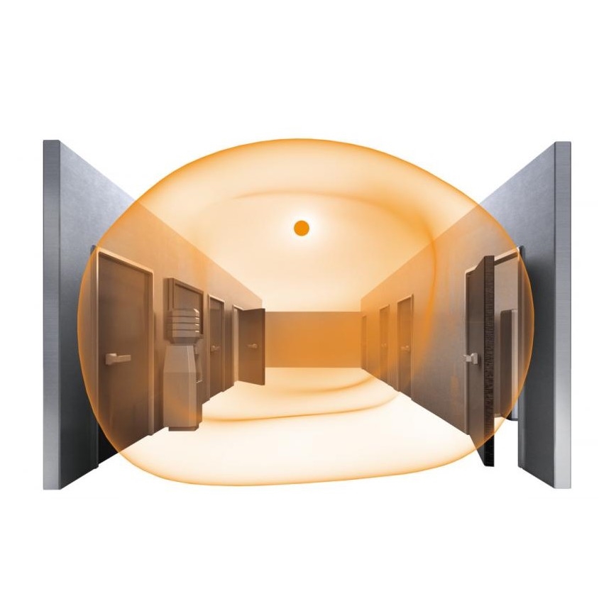 Steinel 069735- Iluminação de casa de banho LED com sensor RSPRO P2 9,5W/230V 4000K IP54