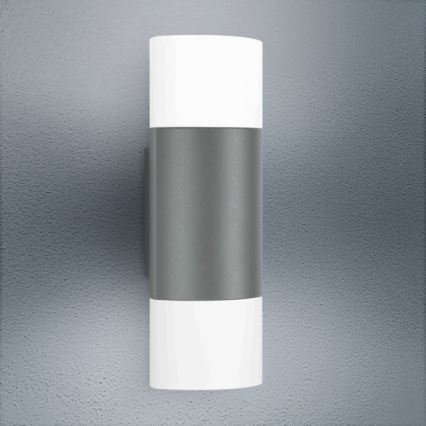 Steinel 078720- Iluminação de parede exterior LED L 910 LED/9,8W/230V IP44 antracite