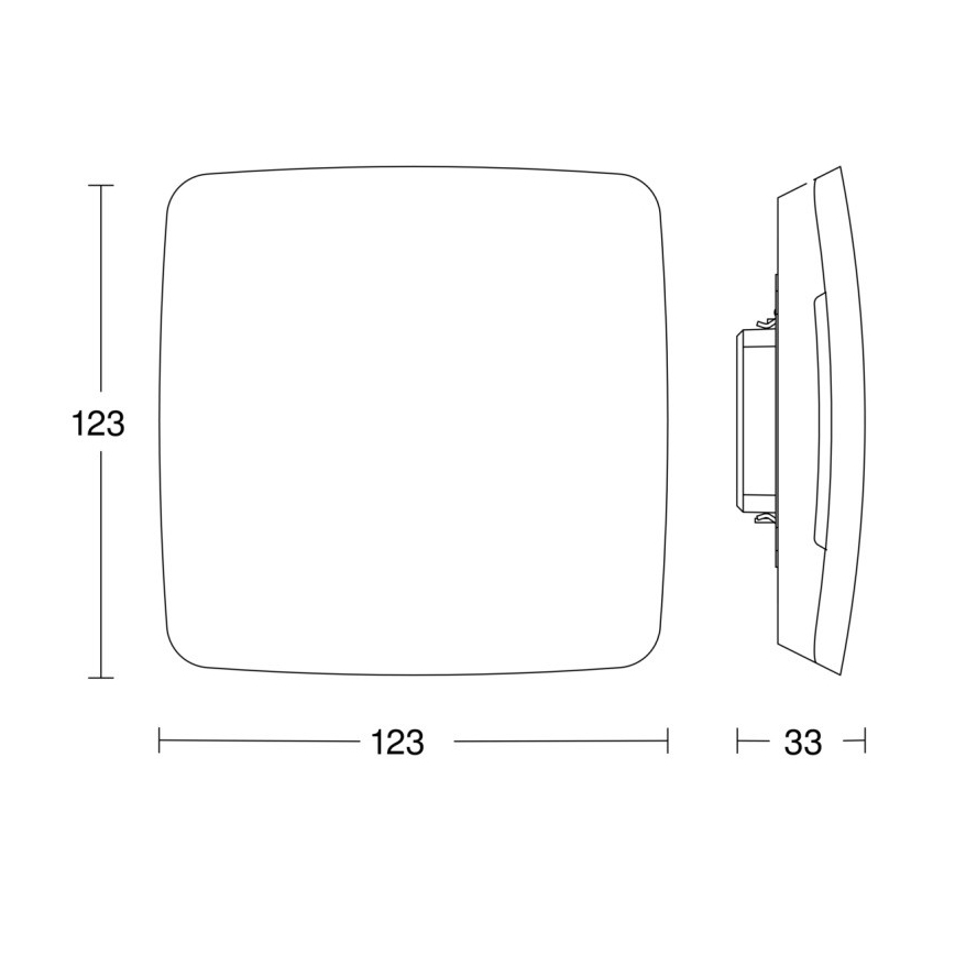 Steinel 079192 - Aerossol multi-sensor KNX branco