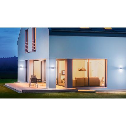 Steinel 079253 - Iluminação de parede exterior LED L830 C LED/9,1W/230V IP44 antracite