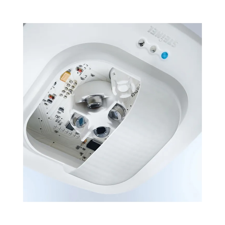 Steinel 079376 - Detetor de presença IR Quattro HD 24m DALI-2 APC branco