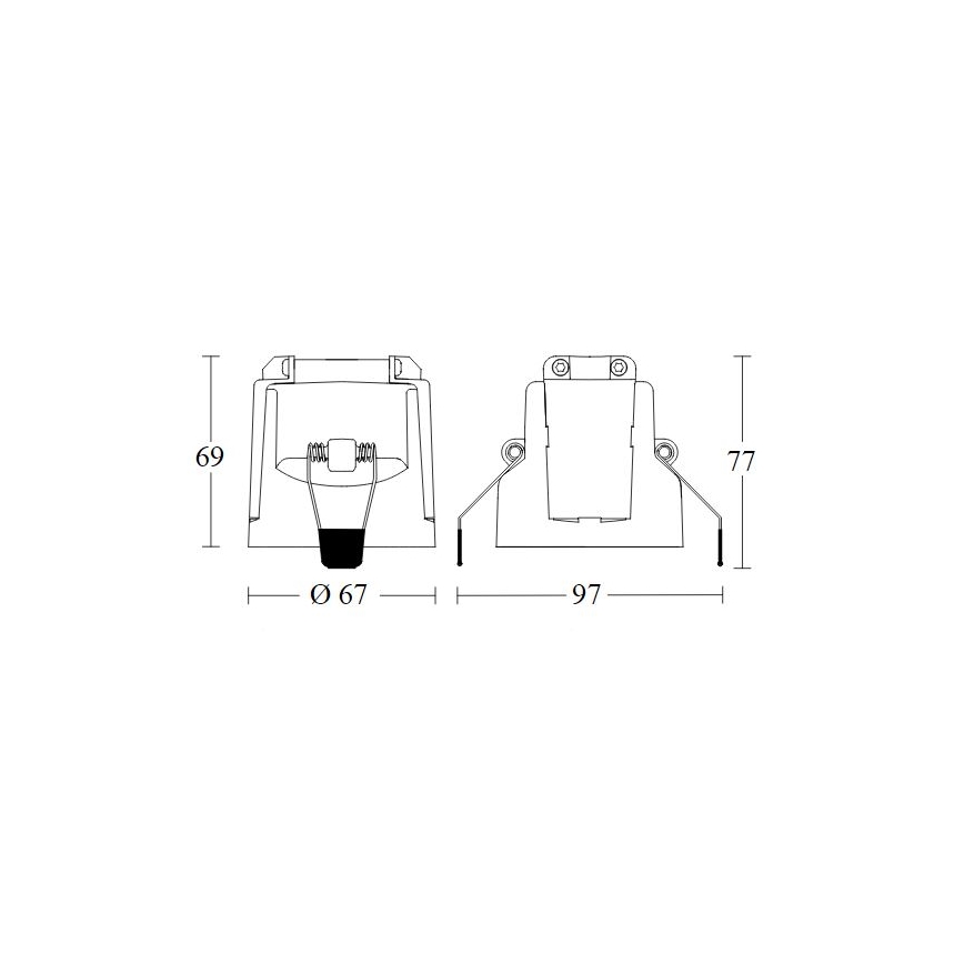 Steinel 079376 - Detetor de presença IR Quattro HD 24m DALI-2 APC branco