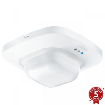 Steinel 079390 - Sensor de presença IR Quattro 8m V3 KNX branco