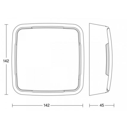 Steinel 084257 - Inteligente multisensor AIR V2 BT IPD AP WS branco
