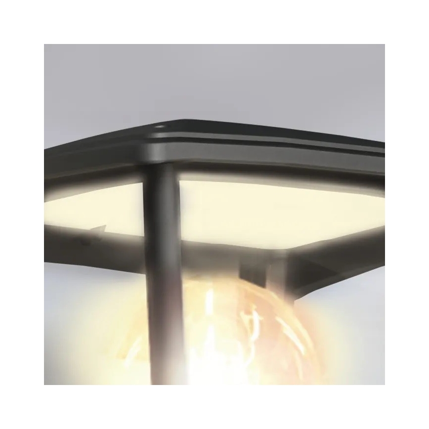 Steinel 084769 - Iluminação de parede exterior com sensor L10S 1xE27/15W/230V IP44