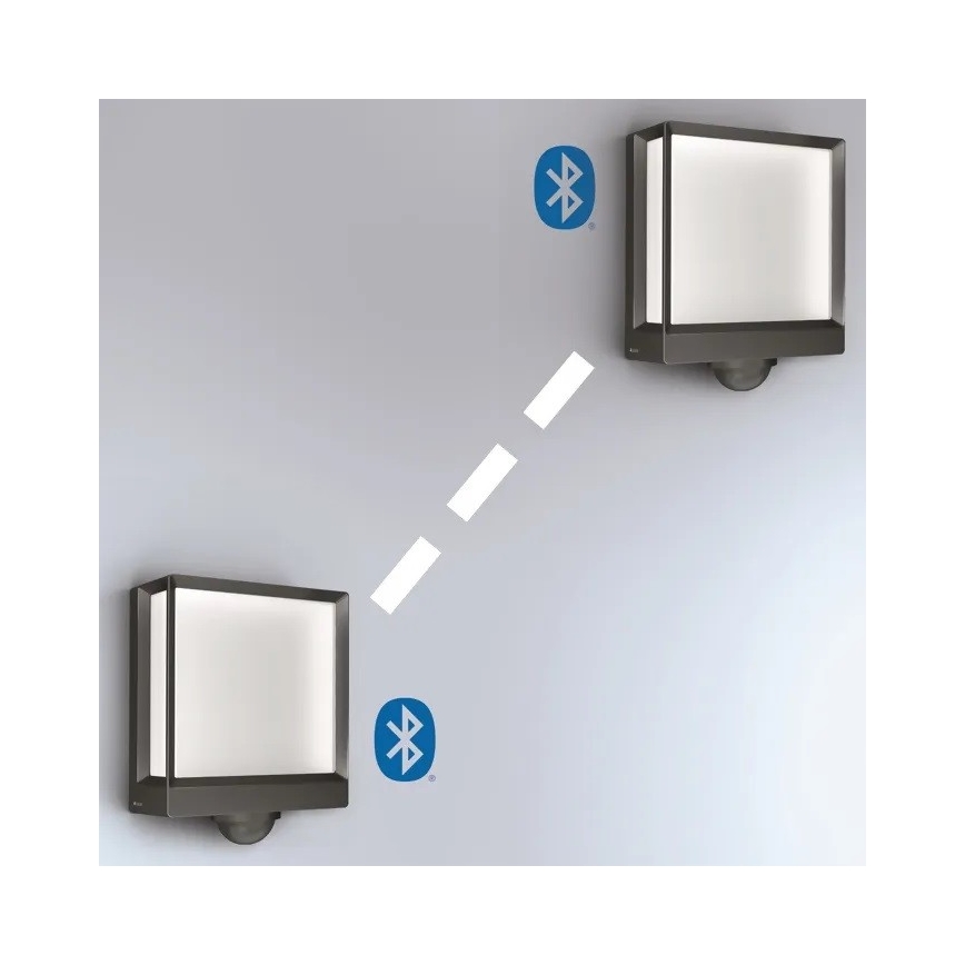 Steinel 085247 - LED Regulação iluminação de parede exterior com sensor L40SC LED/12,9W/230V