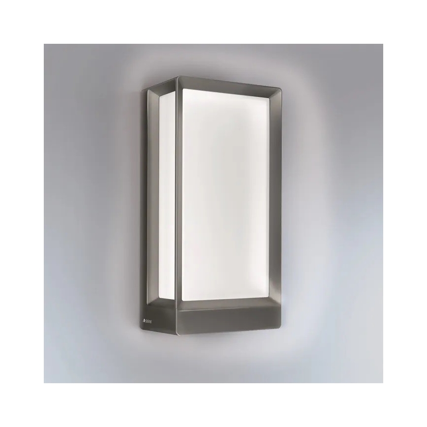 Steinel 085254 - LED Iluminação de parede exterior com regulação L42C LED/12,6W/230V IP54