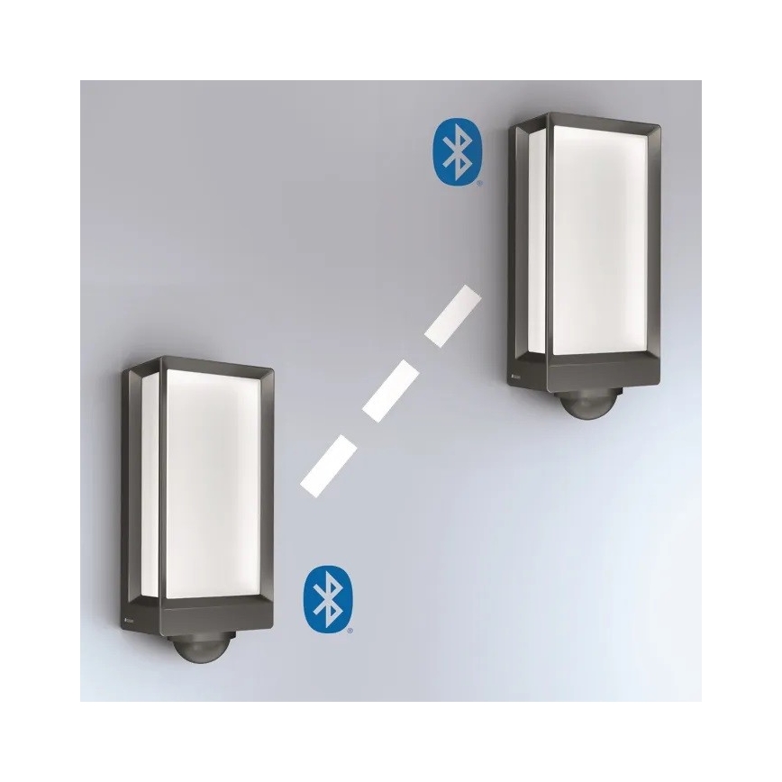 Steinel 085261 - LED Regulação iluminação de parede exterior com sensor L42SC LED/13W/230V IP54