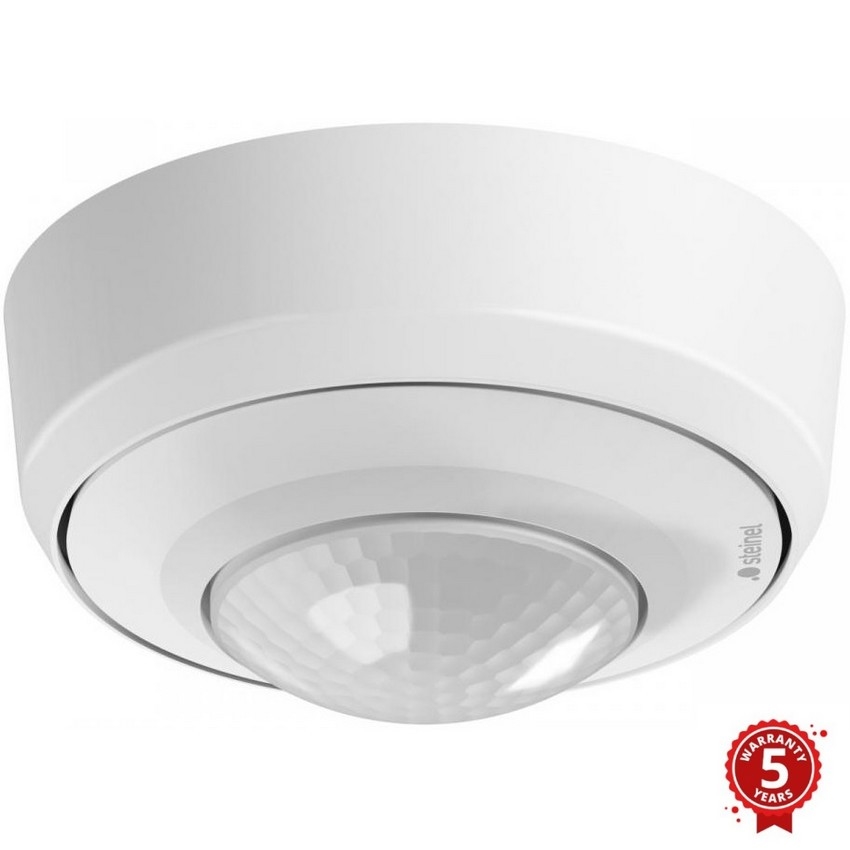 Steinel 087890 - Sensor de movimento exterior com um sensor de presença PD-8 ECO COM1 360° IP54 branco