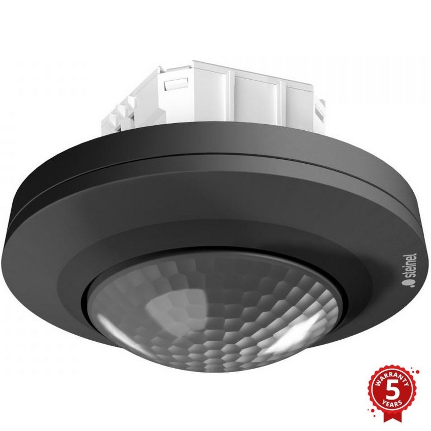 Steinel 087920 - Sensor de movimento com detector de presença PD-8 ECO COM1 360° preto