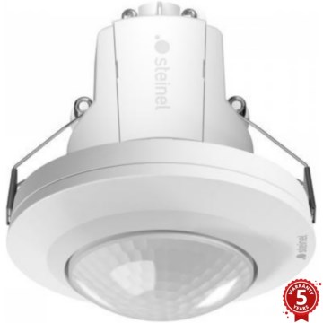 Steinel 087975 - Sensor de movimento embutido com um sensor de presença PD-8 ECO KNX 360° branco