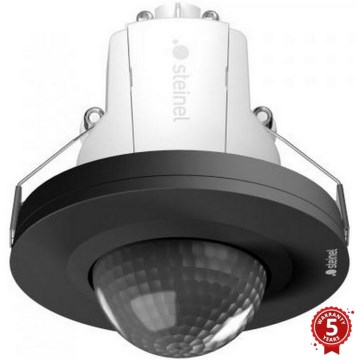 Steinel 088026 - Sensor de movimento embutido com um sensor de presença PD-24 ECO KNX 360° preto