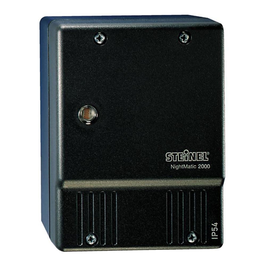STEINEL 550318 - Sensor noturno NightMatic 2000 preto IP54