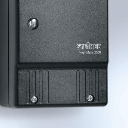 STEINEL 550318 - Sensor noturno NightMatic 2000 preto IP54