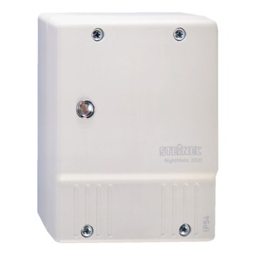 STEINEL 550417 - Sensor noturno NightMatic 2000 branco IP54