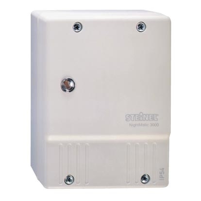 STEINEL 550615 - Sensor noturno NightMatic 3000 Vario branco IP54