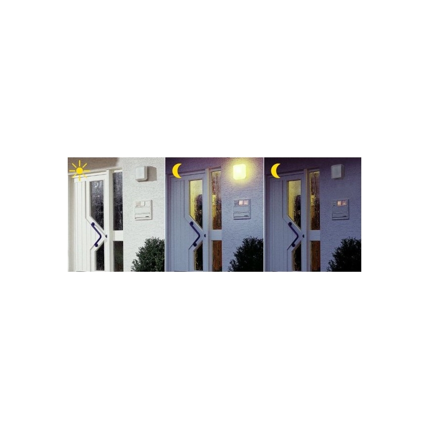 STEINEL 550615 - Sensor noturno NightMatic 3000 Vario branco IP54