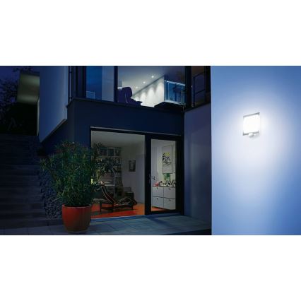 Steinel 566814 - Iluminação de Parede Exterior com sensor 1xE27/60W/240V L 20 S IP44