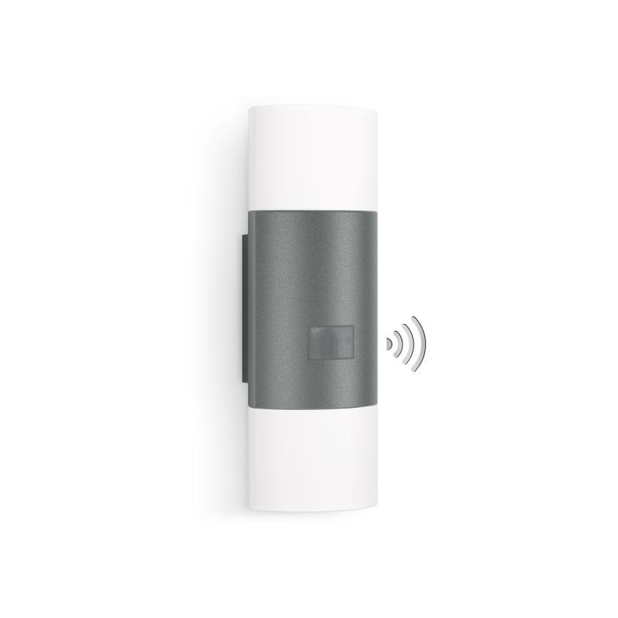 Steinel 576202- Iluminação de parede exterior LED com sensor L 910 LED/9,8W/230V IP44