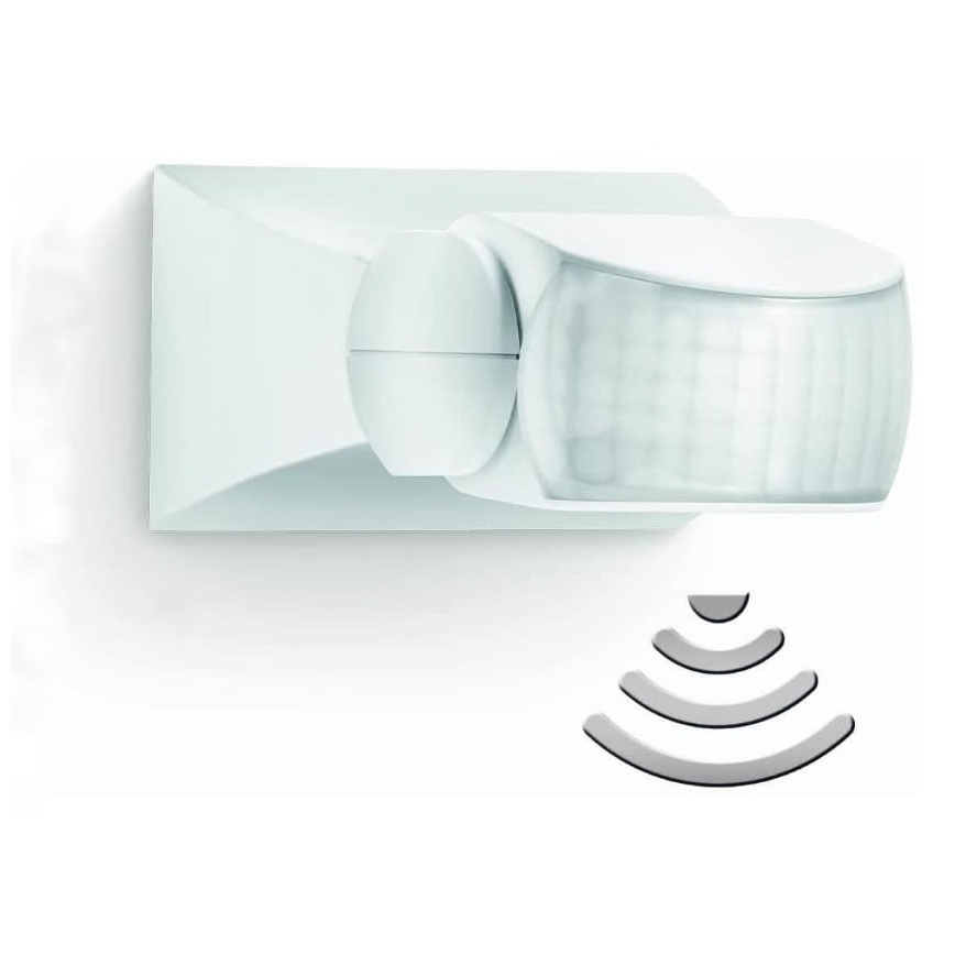 STEINEL 600310 - Sensor de infravermelhos exterior IS-1 branco IP54