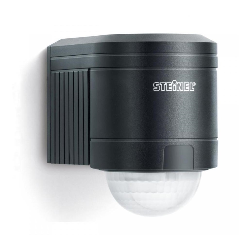 STEINEL 602710 - Sensor de parede exterior infravermelho IS240 preto IP54