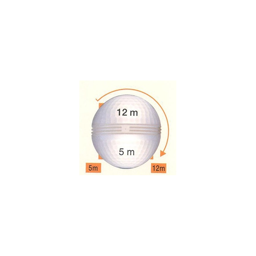 STEINEL 603212 - Sensor de movimento de exterior IS 180-2 branco IP54