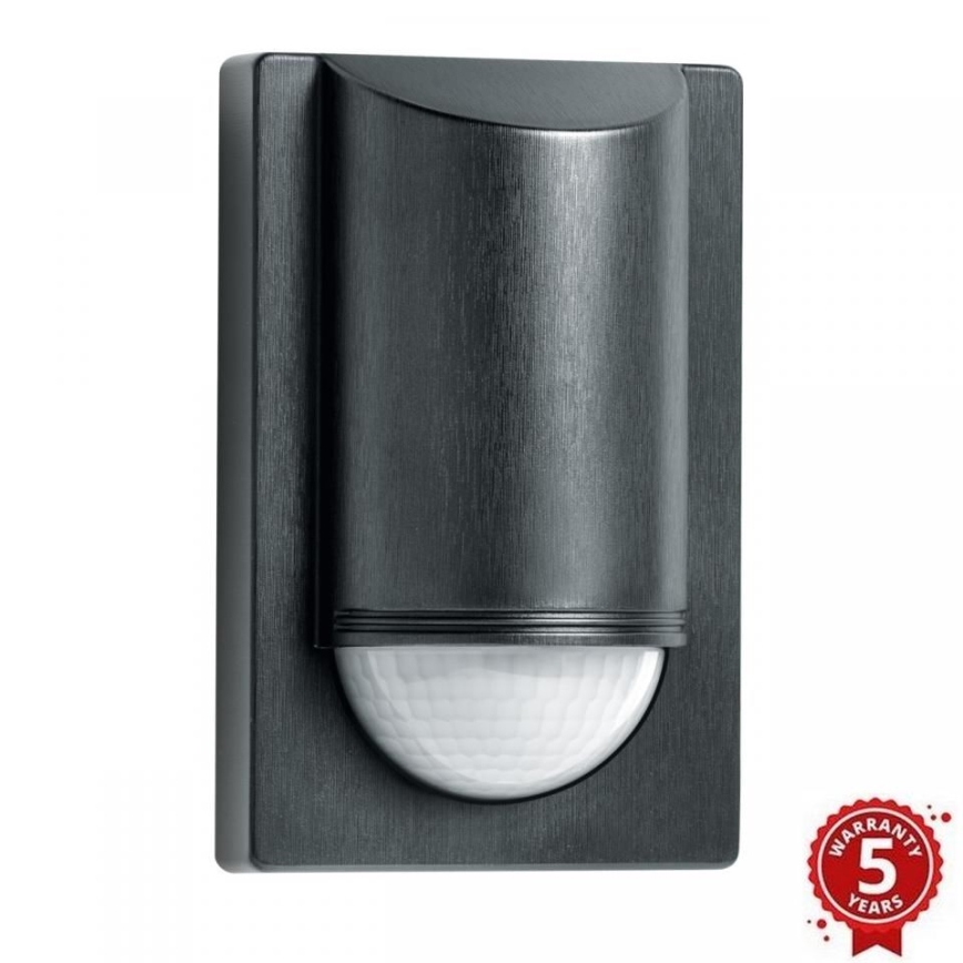 STEINEL 603717 - Sensor de infravermelhos exterior IS 2180 2 preto IP54