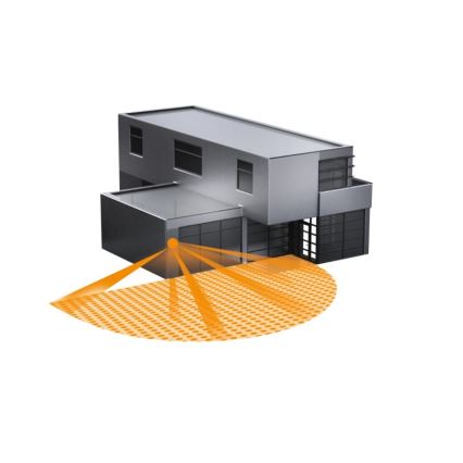 STEINEL 603717 - Sensor de infravermelhos exterior IS 2180 2 preto IP54