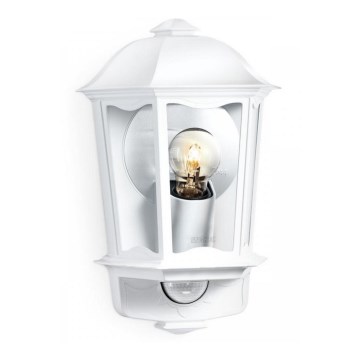 Steinel 644512 - Iluminação de parede exterior com sensor L 190 S 1xE27/100W/230V IP44