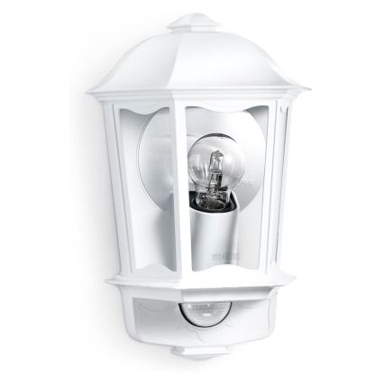 Steinel 644512 - Iluminação de parede exterior com sensor L 190 S 1xE27/100W/230V IP44