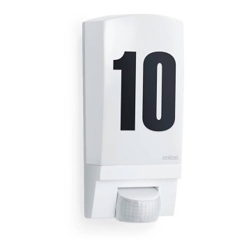 STEINEL 650513 - L1 Candeeio exterior com sensor branco IP44