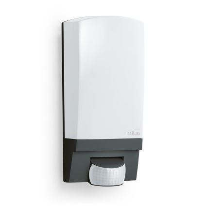 STEINEL 650612 - L1 Candeeiro exterior com sensor preto/branco IP44