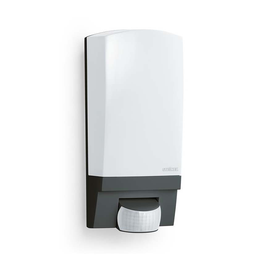 STEINEL 650612 - L1 Candeeiro exterior com sensor preto/branco IP44