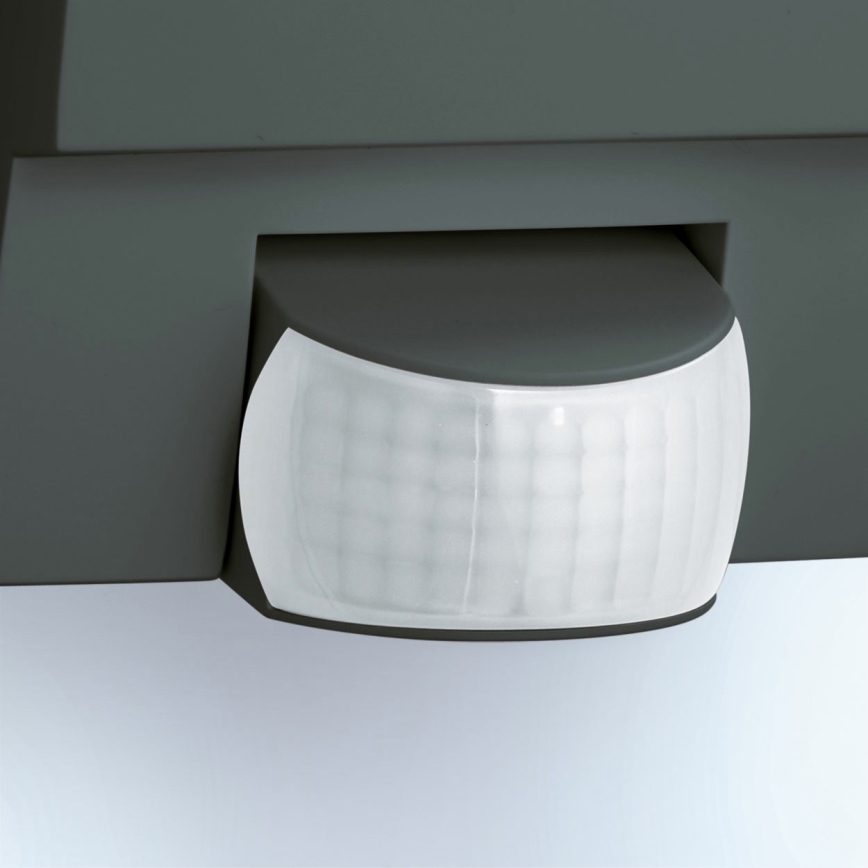 STEINEL 650612 - L1 Candeeiro exterior com sensor preto/branco IP44