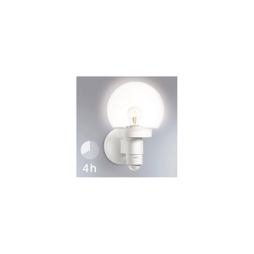 Steinel 657413 - Iluminação exterior com sensor L 115 S 1xE27/60W/230V IP44