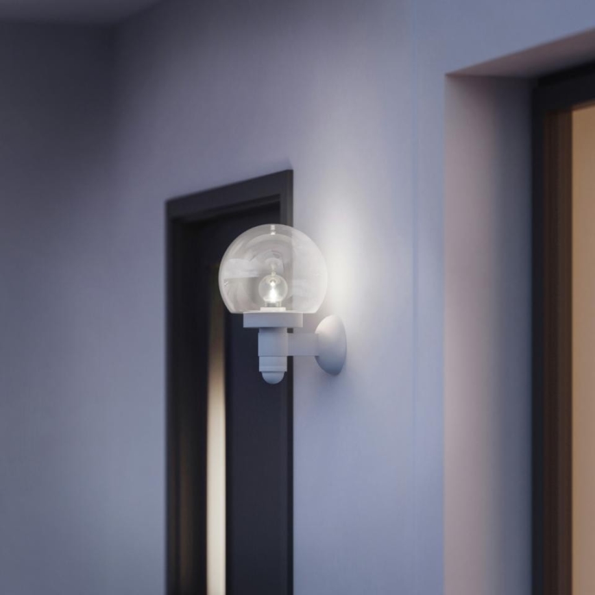 Steinel 657413 - Iluminação exterior com sensor L 115 S 1xE27/60W/230V IP44