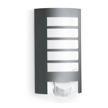 STEINEL 657819 - Iluminação exterior com sensor L12 1xE27/60W/230V IP44