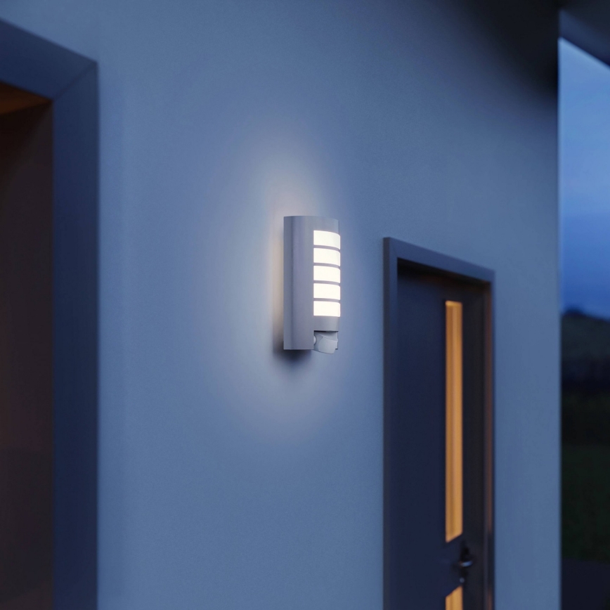 Steinel 657918 - L12S Iluminação exterior com sensor 1xE27/60W/230V IP44