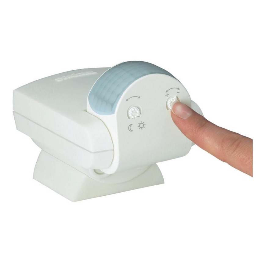 STEINEL 660314 - Sensor exterior de infravermelhos IS 130-2 branco IP54