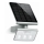 STEINEL 671013 - Projetor solar LED-Foco com sensor XSolar L-S 1,2W/LED prata