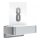 STEINEL 87579 - Número de casa LED com sensor L 820 SC LED/9,8W/230V IP44